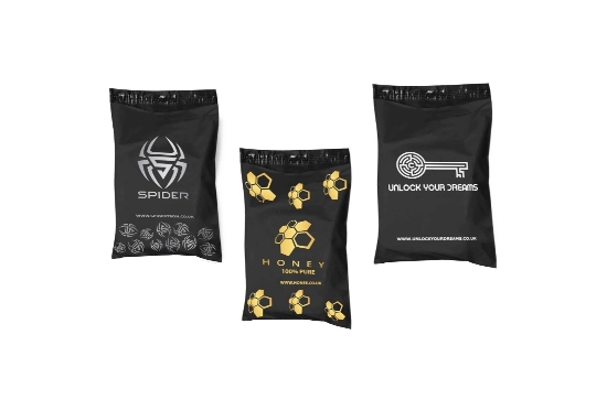 Biodegradable Mailing Bags Black