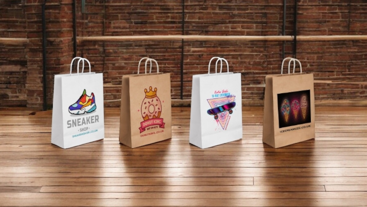 Twisted Handle Full Colour Digital Print Express Bags