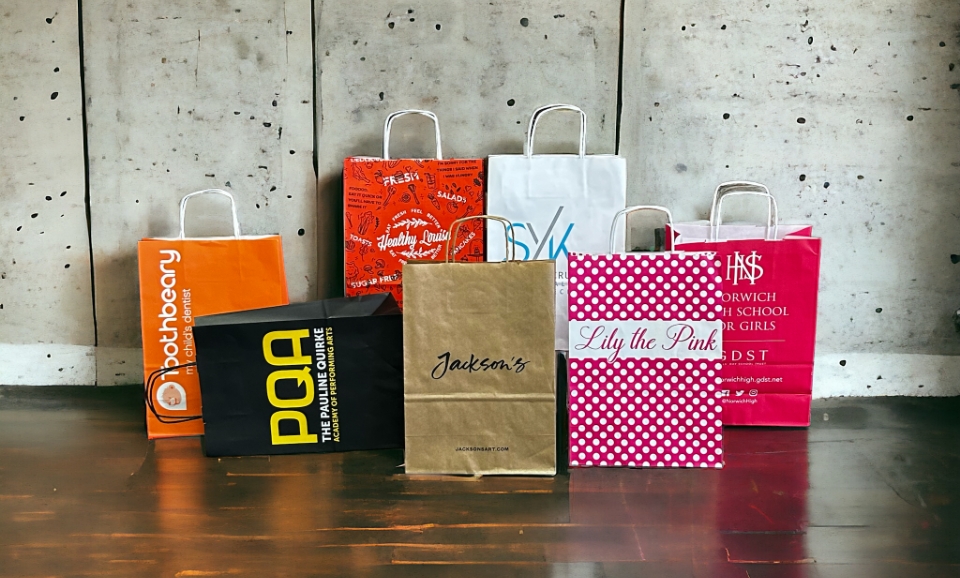 Twisted Handle Paper Bags