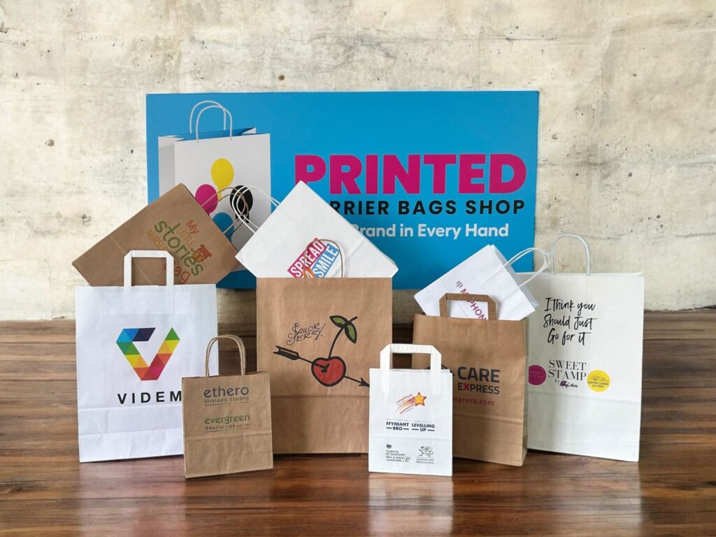 Full Colour Printed Paper Bags